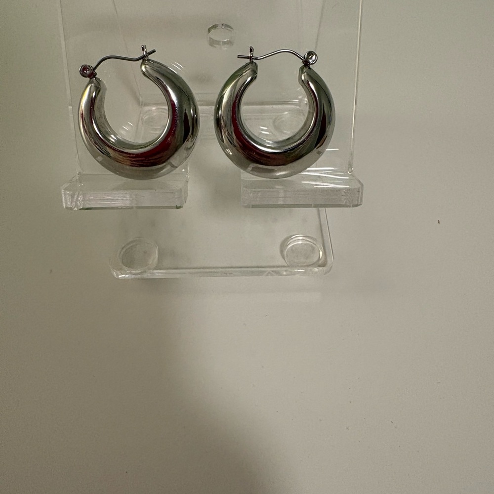 Universal Thread Silver Hoop Earrings